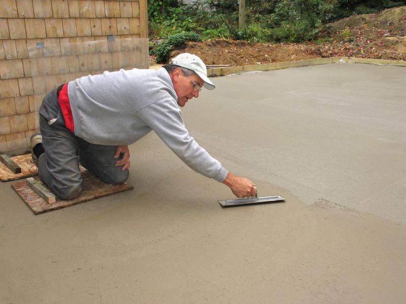 Pouring Concrete